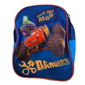 Disney Cars Pixar Mcqueen and Wingo Nuthin’ But Mud Back Pack 11”